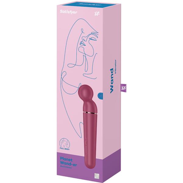 PLANET WAND-ER VIBRATOR MASSAGER BERRY