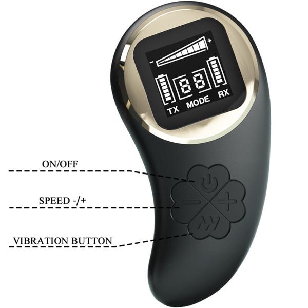 NATHAN DOUBLE PLEASURE VIBRATOR REMOTE CONTROL