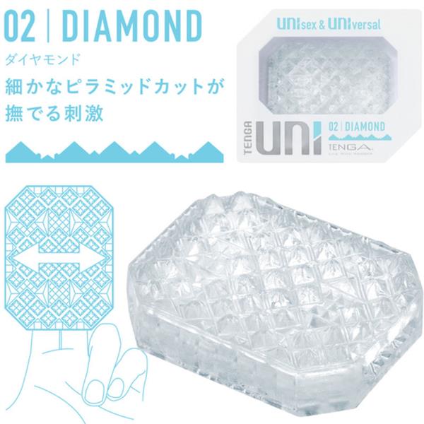 UNI DIAMOND MASTURBATOR PRSTEN