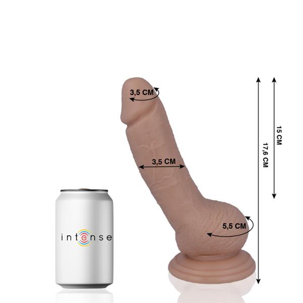 8 REALISTIC COCK 17.6 CM -O- 3.5 CM