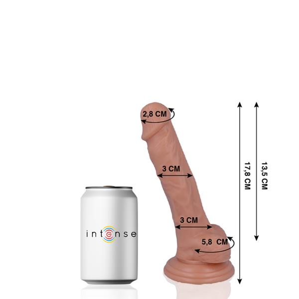 9 REALISTIC COCK 17.8 CM -O- 3 CM