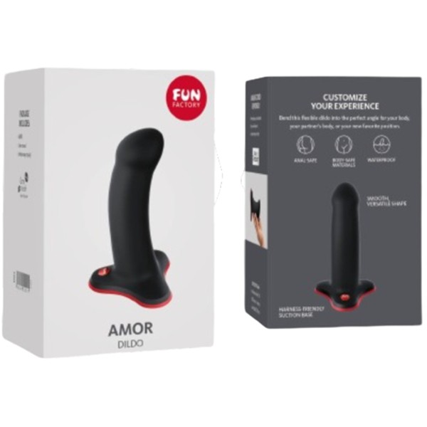 AMOR DILDO BEGINNERS BLACK