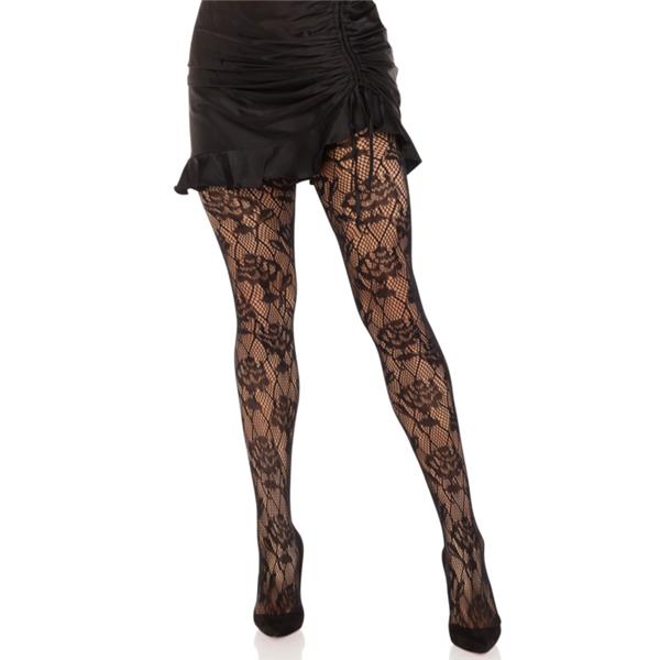 WILD ROSE NET TIGHTS