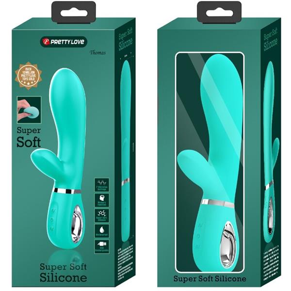 THOMAS MULTIFUNCTION G-SPOT VIBRATOR AQUA GREEN