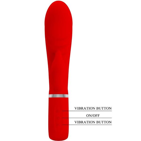 PRESCOTT MULTIFUNCTION G-SPOT VIBRATOR RED