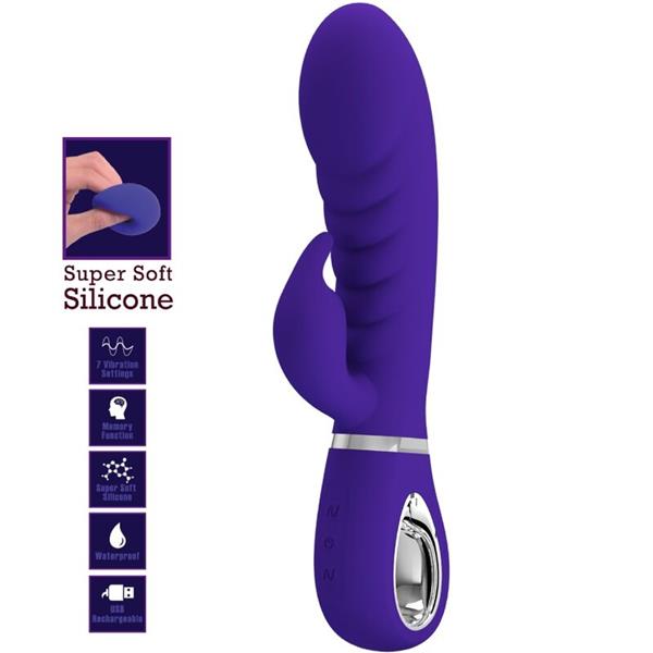 PRESCOTT MULTIFUNCTION G-SPOT VIBRATOR PURPLE