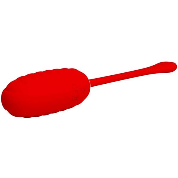 KIRK POLNJEN VIBRIRAJOČI JAJČEK RDEČ