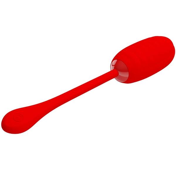 KIRK POLNJEN VIBRIRAJOČI JAJČEK RDEČ