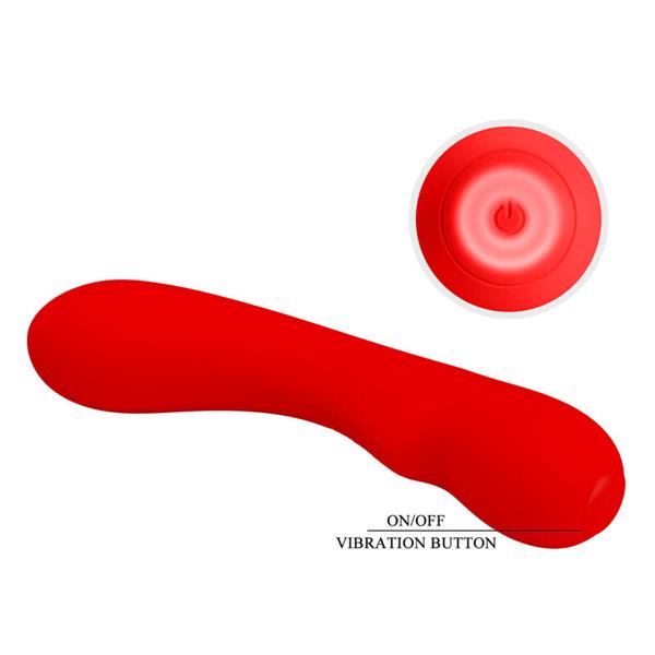 PRESCOTT RECHARGEABLE VIBRATOR RED