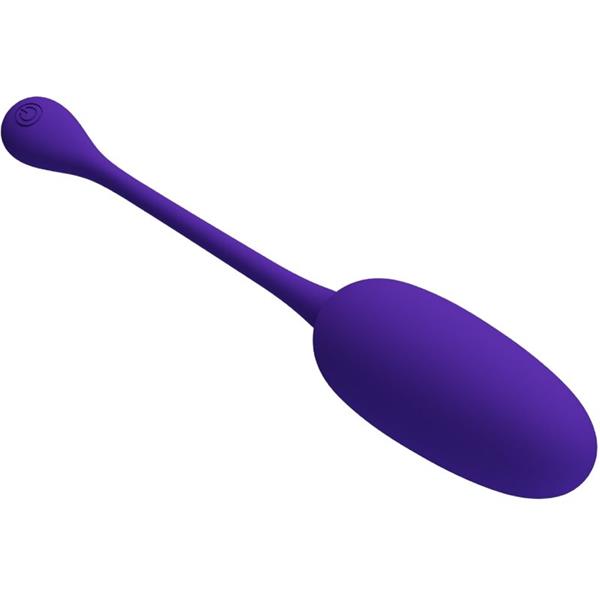 KNUCKER PURPLE RECHARGEABLE VIBRATING EGG