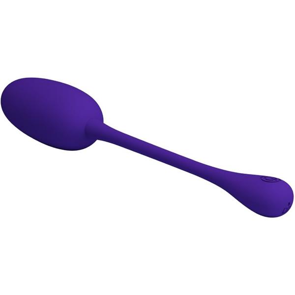 KNUCKER PURPLE RECHARGEABLE VIBRATING EGG