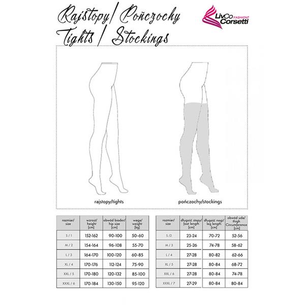 MONIKONI XG054 STOCKINGS BLACK ONE SIZE