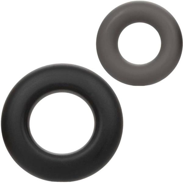 ALPHA PROLONG SET OF 2 RING GREY