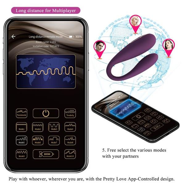 AUGUST REMOTE GLOBAL DOUBLE PLEASURE VIBRATOR