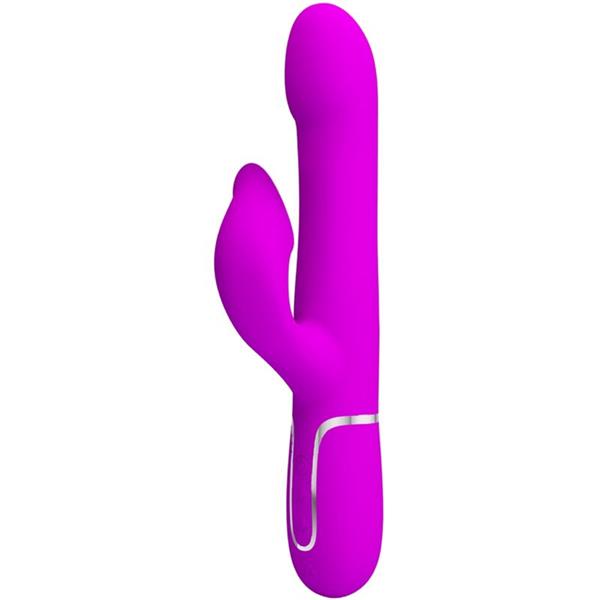 RABBIT VIBRATOR PEARLS VIOLET