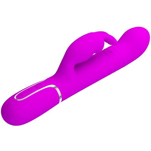 COALE RABBIT VIBRATOR PERLE LJUBIČASTI