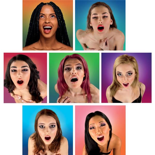 WANKY HANKIES 7 EXTRA LARGE WOMEN'S HANDKERCHIEFS