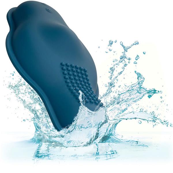 RIDER MASSAGER DOUBLE MOTOR REMOTE CONTROL BLUE