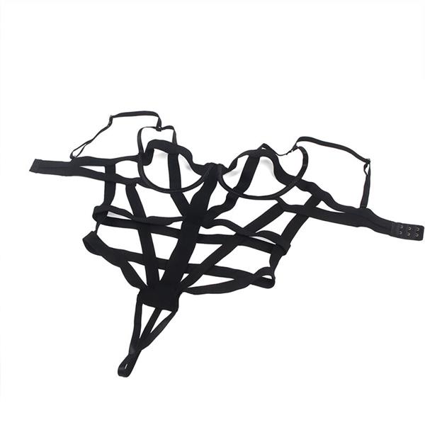 SEXY BODY WITH CUTOUTS BLACK S/M