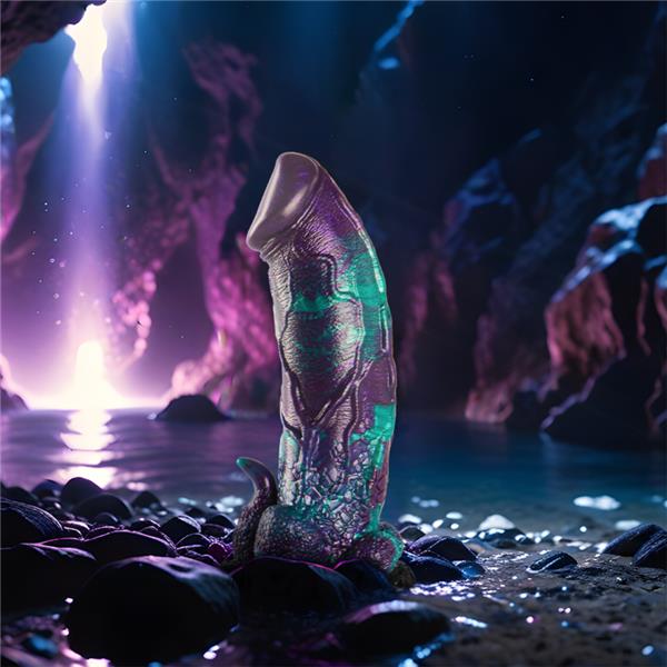 BASILISK DILDO DOUBLE SCALY PLEASURE BIG SIZE