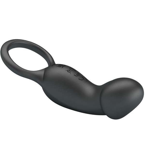 TRAE RING & VIBRATOR BLACK
