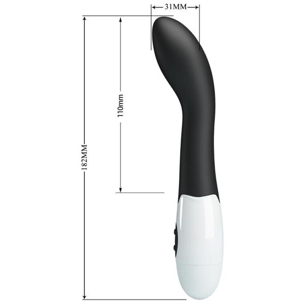 BISHOP G-SPOT VIBRATOR 30 MODA CRNA