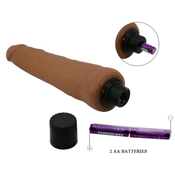 ALFREDO REALISTIC VIBRATOR 21.5 CM -O- 4 CM