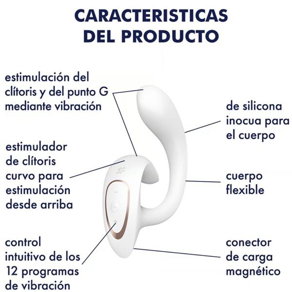 G FOR GODDESS 1 RABBIT VIBRATOR WHITE