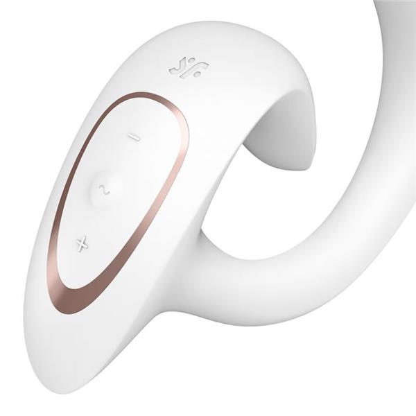 G FOR GODDESS 1 RABBIT VIBRATOR WHITE