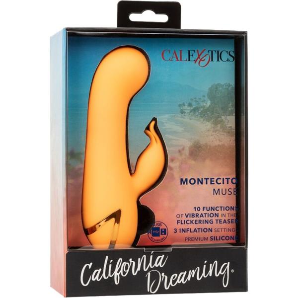 MONTECITO MUSE VIBRATOR RABBIT ORANGE BY CALIFORNIA DREAMING