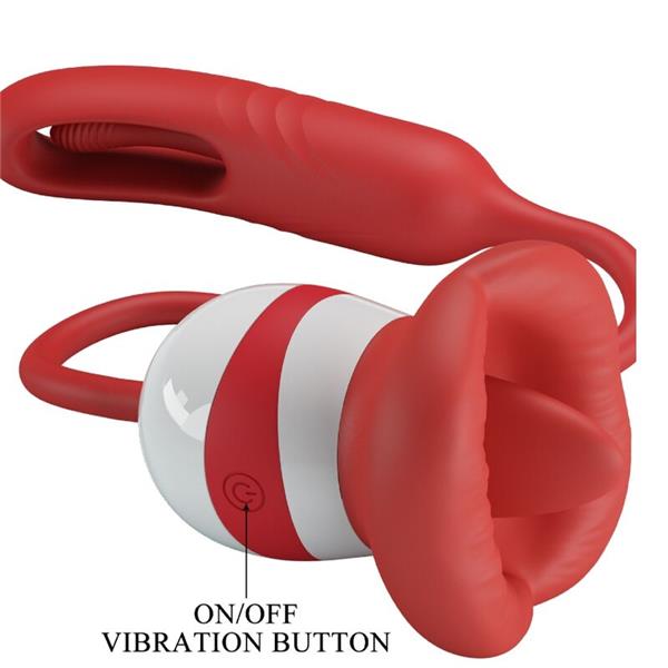 ALYSS RED MOUTH MASTURBATOR