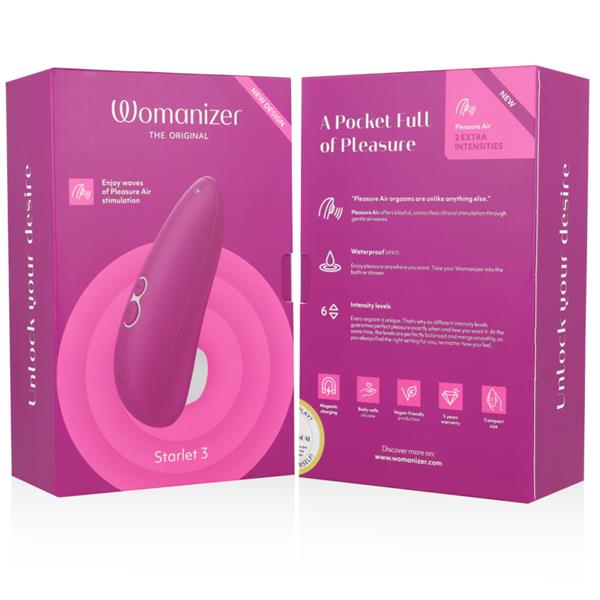 STARLET 3 KLITORALNI STIMULATOR VIOLET
