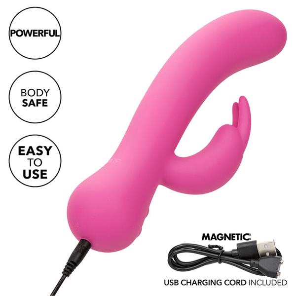 FIRST TIME VIBRATOR RABBIT RECHARGEABLE PINK