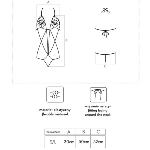 LUISINA LC 20217 BLACK BODY ONE SIZE