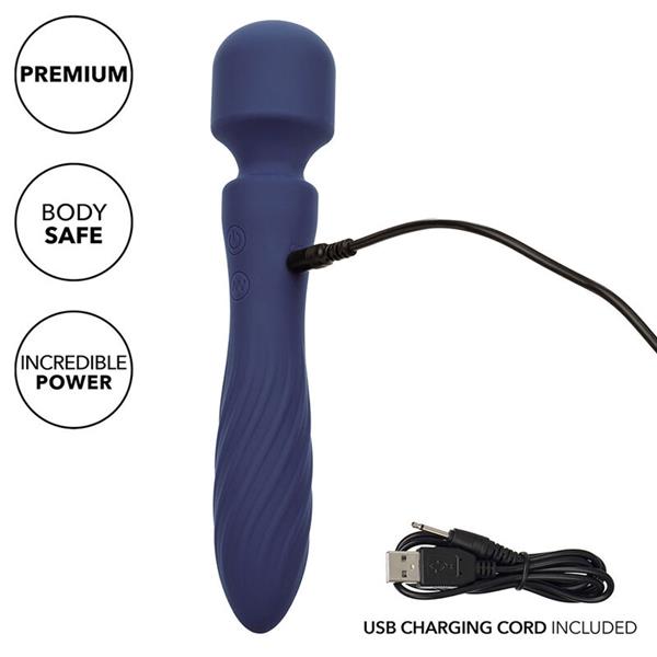 CHARISMA MYSTIQUE MASSAGER DUAL MOTORS 12 FUNCTIONS 20,5 CM X 4.5 CM PURPLE