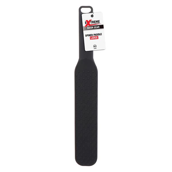 EXTREME SPIKED PADDLE LARGE BLACK