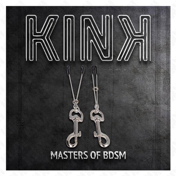 TANKE SPONKE ZA BRADAVICE Z KLJUČAVNICO SREBRNA 7 CM