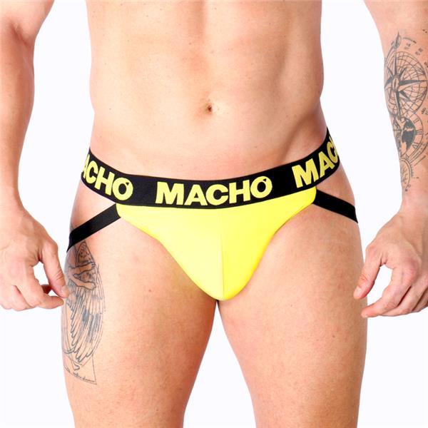 MX25A JOCK LYCRA YELLOW S