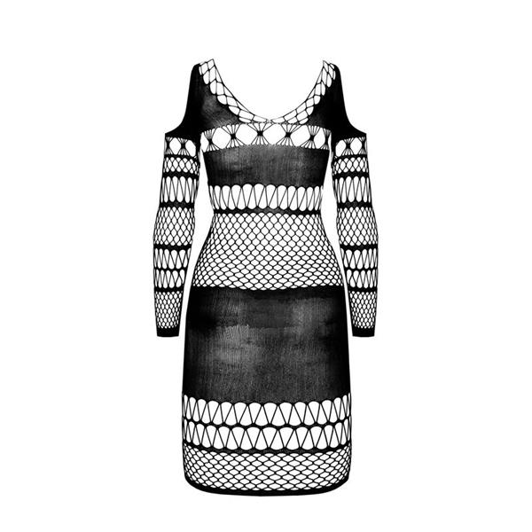 BS 105 BODYSTOCKING RED ONE SIZE