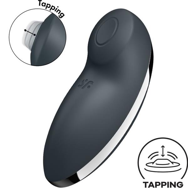 TAP & CLIMAX 2 VIBRATOR & STIMULATOR GREY