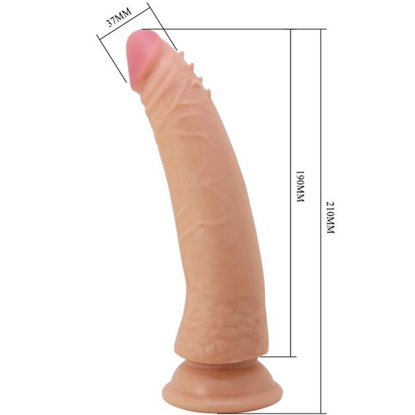 KABLE SUPER REALISTIČNI PENIS 21 CM KOŽA