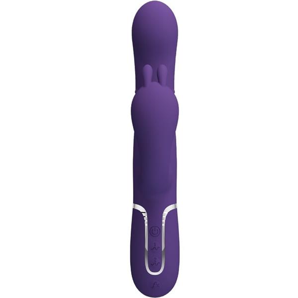 CAMMY TROJNI VIBRATOR MULTIFUNKCIJA 4 V 1 PURPLE