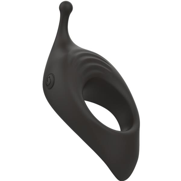 BCHARMED RHYTHM INFINITE DELUXE PENIS RING 15 VIBRATIONS BLACK