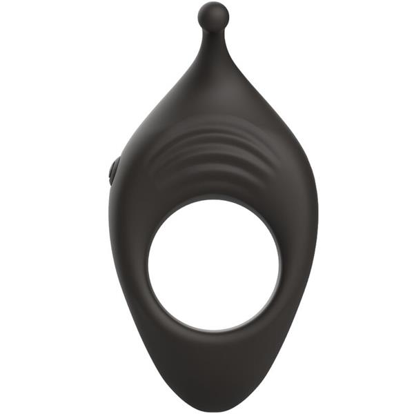 BCHARMED RHYTHM INFINITE DELUXE PENIS RING 15 VIBRATIONS BLACK