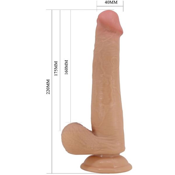 TALLEN REALISTIC DILDO 22 CM FLESH
