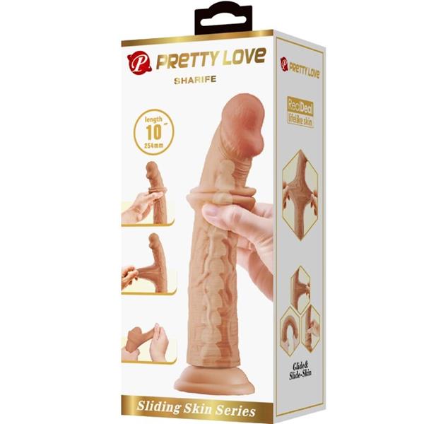 SHARIFE REALISTIČNI DILDO 25 CM KOŽA