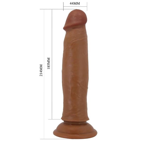 KEON REALISTIC DILDO 21 CM BROWN