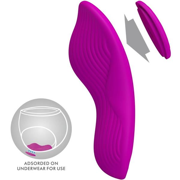 ROMARIO LAY-ON CLITORIS STIMULATOR REMOTE CONTROL PINK