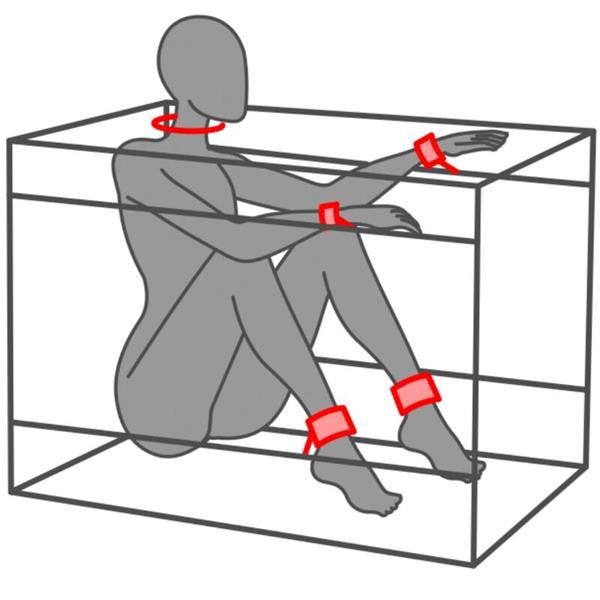 KINK CLUB LA NICHE CABIN BLACK & RED