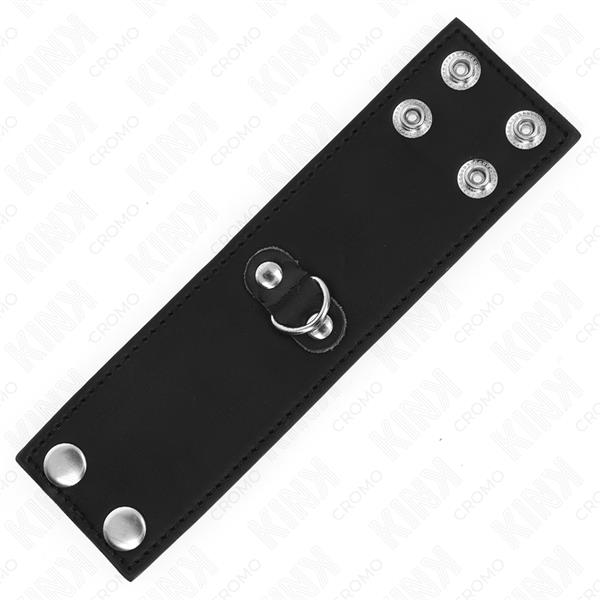 KOŽNI PRSTEN ZA PENIS S ZATVARANJEM NA Pritisak 18 X 5 CM